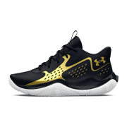 Under Armour Jet '23 Basketballschuhe 001 - black/metallic gold/metallic gold 42.5