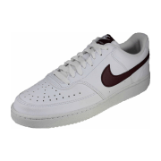 Nike white-burgundy (weiß-braun)