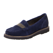 ara Dallas Slipper Mokassin blau Velour 12-34803