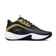 Under Armour Lockdown 7 Basketballschuhe 001 - black/black/metallic gold 42.5