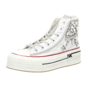 Nan-Ku Damen Plateau Schnürschuhe