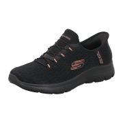 Skechers Summits Schuhe schwarz Glitzer SLIP-INS 150128