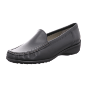 ara Slipper Mokassins Bequem Damen Blau Noblesse