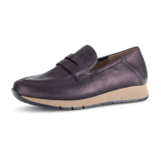 Gabor comfort Schuhe Slipper rot burgund metallic 52.471.18