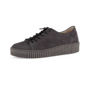 Gabor Schuhe Sneakers dunkelgrau Nubuck 53.331.19