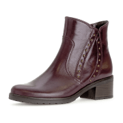 Gabor Tunis Stiefelette rot bordo Ankle Boots Nappa 52.813.68