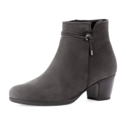 Gabor Stiefelette grau pepper Nubuck 55.522.19