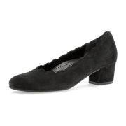Gabor comfort Pumps schwarz Samt 62.221.47