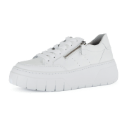Gabor Schuhe Plateau Sneakers weiß Nappa 63.220.21