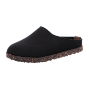 Haflinger Manhattan Clog 391001-3 schwarz Wolle