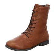 Think -Agrat Stiefelette cognac