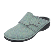 FinnComfort Goms Opal (Hellblau) - offener Hausschuh - Haus - hüttenschuhe Damen Hausschuhe, Blau