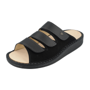 FinnComfort KORFU schwarz Nubuk/Nuri