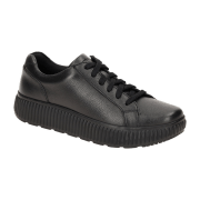 Geox Graisy Sneaker Plateau Schuhe schwarz Damen D46XFA