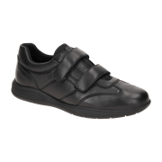 Geox Spherica EC2 Schuhe Slipper schwarz Klett U45BXB
