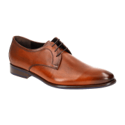 Floris van Bommel De Stapper Schuhe braun cognac classic 30291