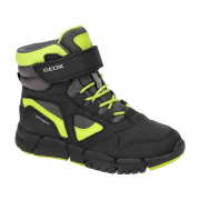 Geox Flexyper Kinder Stiefel schwarz gelb Wasserdicht J369XB