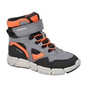 Geox Flexyper Kinder Stiefel grau orange Wasserdicht J369XB