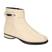 Ecco Sculpted Stiefelette Ankle Boot creme weiß 222353