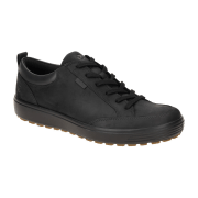 Ecco Soft 7 Tred Schuhe schwarz Nubuck Waterproof 450774