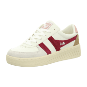 Gola Grandslam Trident Schuhe Sneakers weiß rot CLA415