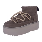 INUIKII Classic Low Platform Beige