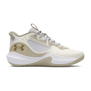 Under Armour Lockdown 6 Basketballschuhe 101 - white/jet gray/black 44