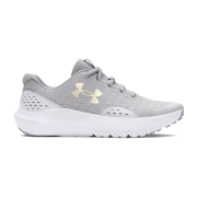 Under Armour Surge 4 Laufschuhe Mädchen 100 - halo gray/white/irides 37.5