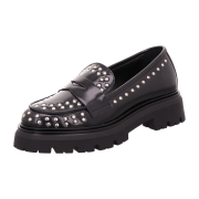 CC66 Da. Slipper, Francesca, Nieten, Schwarz