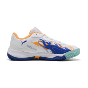 Puma Nova Smash Padelschuhe 02 - PUMA white/vivid blue/heat fire/PUMA black 40