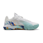 Puma Nova Elite Padelschuhe 02 - PUMA white/PUMA black/vivid blue/heat fire 44