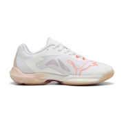 Puma Vantage Nitro Handballschuhe Damen 01 - PUMA white/glowing red/rose quartz/dark crimson 38.5