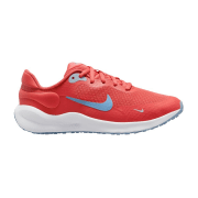 Nike Revolution 7 Big Kids\" Ru BLACK/WHITE-LASER FUCHSIA