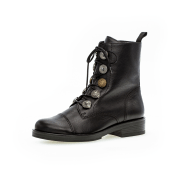Gabor Fashion 31.792.27 schwarz (kombi) Schnürstiefel  HW 19/20