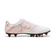 Puma Attacanto FG/AG Fußballschuhe Herren 13 - PUMA white/glowing red 41