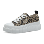 s.Oliver Damen Plateau Schnürschuhe