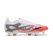 Puma Ultra 5 Match MxSG Stollen-Fußballschuhe 01 - PUMA white/PUMA black/glowing red 39