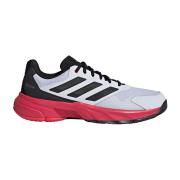 adidas Courtjam Control 3 Tennisschuhe Herren IH3092 - cloud white/core black/lucid red 40 2/3