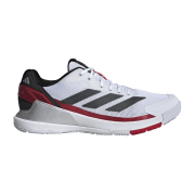 adidas Performance adidas Crazyquick Padel Tennisschuhe Herren IE3924 - cloud white/core black/lucid red 47 1/3