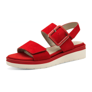 Tamaris red suede