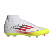adidas F50 League Mid FG/MG Fußballschuhe Damen IE1459 - cloud white/lucid red/solar yellow 39 1/3