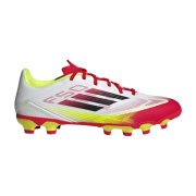 adidas F50 League MG Fußballschuhe IE1235 - cloud white/core black/solar yellow 40 2/3