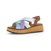 Gabor Plateau Sandalen bunt Glattleder 62.823.24