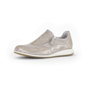 Gabor comfort Sneaker Schuhe grau gold metallic 66.338.95
