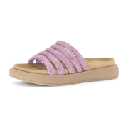 Gabor Plateau Pantolette rosa Strass 63.752.80