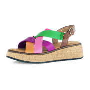 Gabor comfort Gabor Plateau Sandalen bunt Nappa 62.823.25
