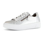 Gabor comfort Sneaker Schuhe silber grau 66.465.10
