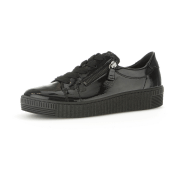 Gabor Schuhe Sneakers schwarz Lack 63.334.97
