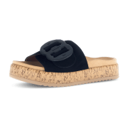 Gabor Plateau Pantolette schwarz 63.760.17