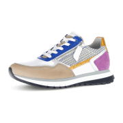 Gabor comfort Sneaker Schuhe weiß bunt H-Weite 66.378.87
